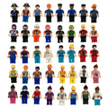 Make It Blocks Mini Character Figures Lot of 40 Pirates, Police, Construction ..
