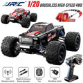 JJRC 4WD 1/20 Off-Road RC Car Monster Truck 2.4GHZ 40Km/h Brushless 35A ESC 80M