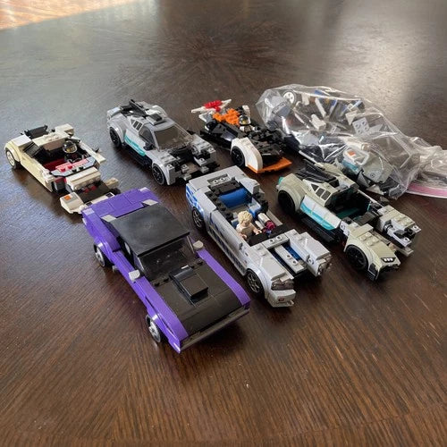 LEGO SPEED CHAMPIONS LOT of 7 Sold As Pictured See Desc. Free Shipping!!!
