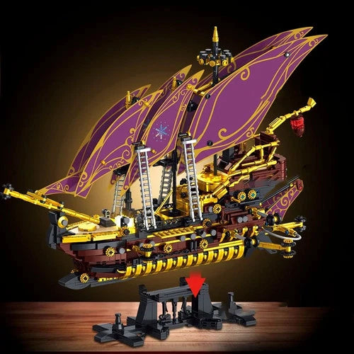 MOC FUTURE PIRATE SERIES Pirate ship Building Blocks Set Toys Gift 2285 pcs