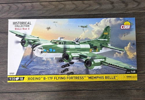 COBI WWII B-17F Flying Fortress Memphis Belle Scale Model Set 5707 920 pcs