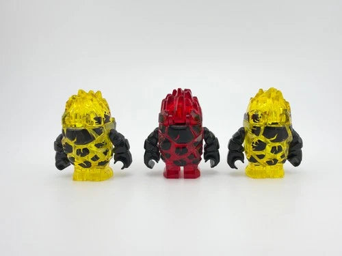 LEGO Power Miners Lava Monster Lot x3 Infernox pm027 Combustix x2 pm023 2010