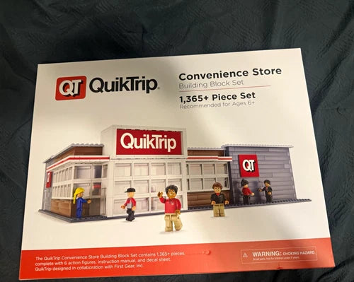 QuikTrip QT Convenience Store Building Block Set 1,365+ pcs