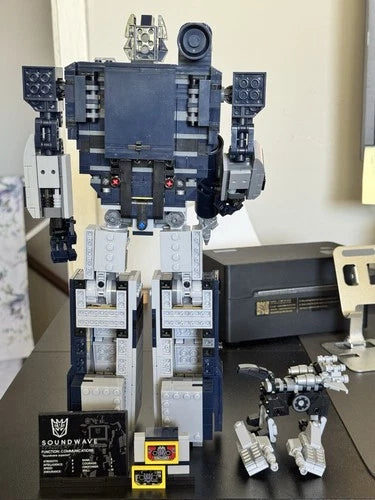 Transformers Soundwave Building Block Set - Read Description!