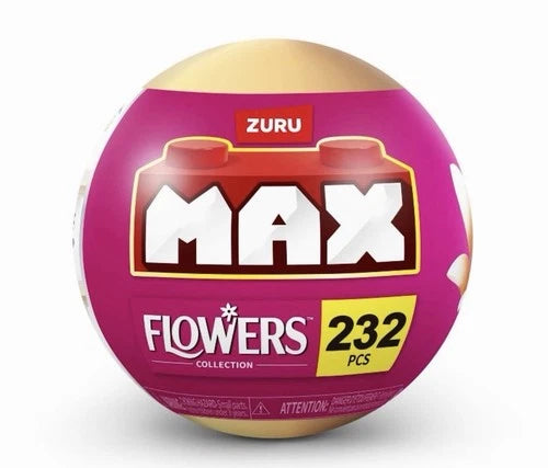 Brand New - Zuru Adult Buildable Toys MAX Flowers Full Case Lot of 15 Ball