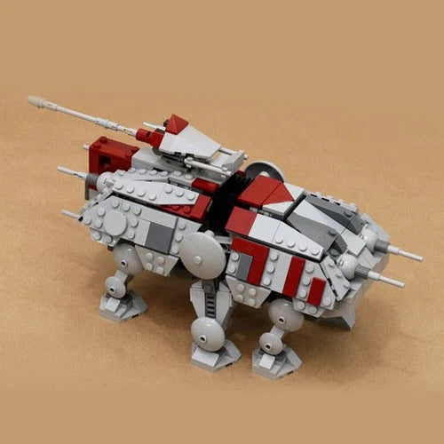 Motorized Walking AT-TE with Power Functions 555 Pieces Building Blocks Set