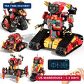 5 in 1 Stem Robot Building Kit for Kids,Remote & App Robot,896 Pcs \| Build a Rob