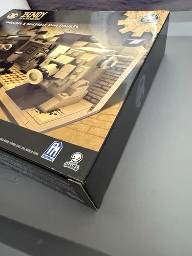 NEW Unopened Basic Fun Bendy and the Ink Machine Room Buildable Scene Block Set