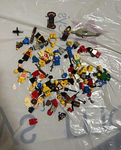 LEGO Pirates Bulk Lot Mixed Minifigure Parts & used