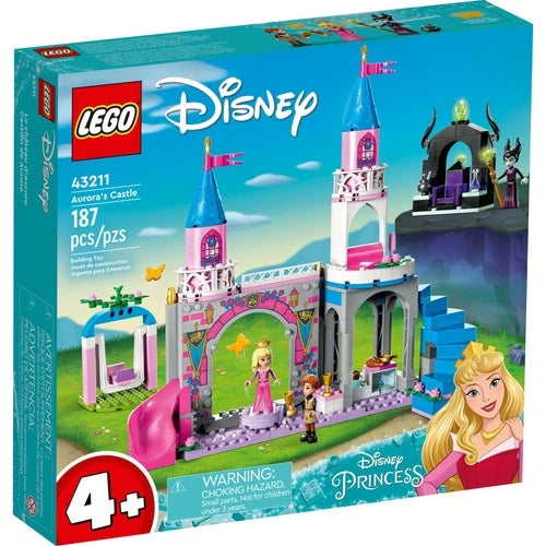 Lego Disney Princess Aurora's Castle Building Set, #43211 Sleeping Beauty