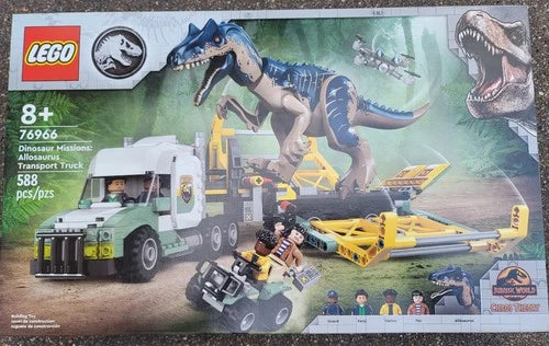LEGO Jurassic World: Dinosaur Missions: Allosaurus Transport Truck (76966)