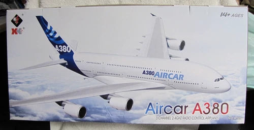 RC Airplane XK A380 Aircar Model A 120 E JET AIRPLANE 3CH 2.4G GYRO RTF RC PLANE