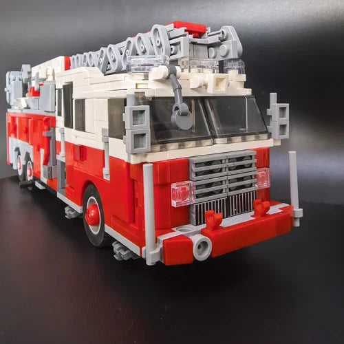 MOC 133201 New York Ladder 102 Bedford Express Building blocks set 1276pcs