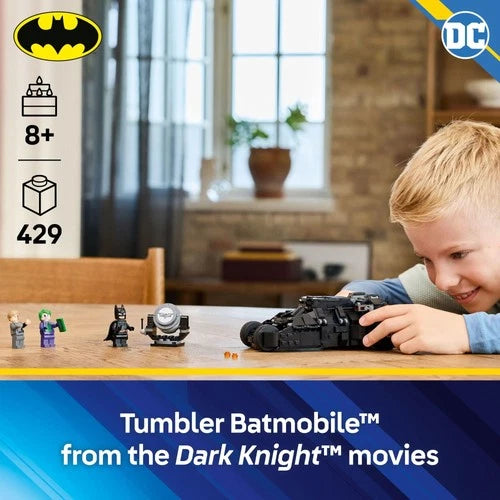 LEGO DC Batman Tumbler vs. Two-Face & The Joker Toy Building Set - Multicolor