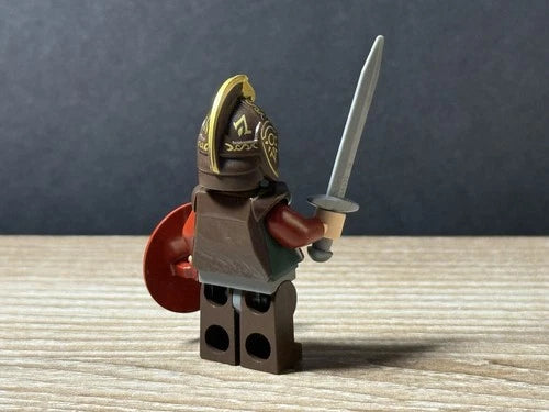 LEGO Lord of the Rings King Theoden Minifigure - lor021 - Set 9474 ULTRA RARE