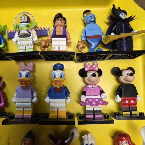 MEOW 71012 Disney Series 1 – Complete Set of 18 Minifigures Brand New