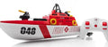 22 Inch Litehawk Fire Rescue R/c Boat 2.4 Ghz Fully Digital Control 5 Chanel
