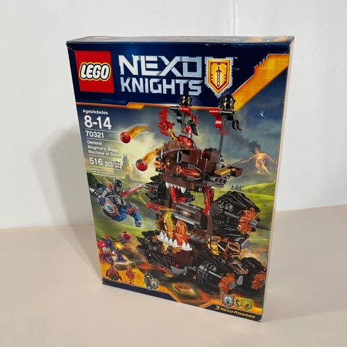 LEGO NEXO Knights 70321 General Magmars Siege Machine of Doom New Sealed Retired