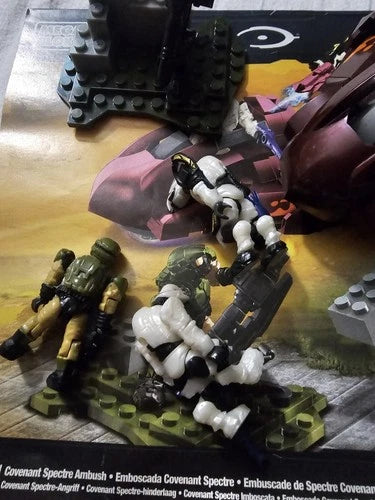 Halo Mega Bloks Covenant Spectre Ambush 97110 (Build 100% Complete)