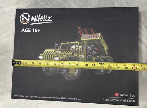 Nifeliz Rocket Artillery Katyusha Building Block Kit, WW2 Tank, 2268 pcs.
