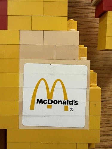 Vintage 1984 McDonald's LEGO Ronald McDonald Store Display Statue - Rare AS-IS