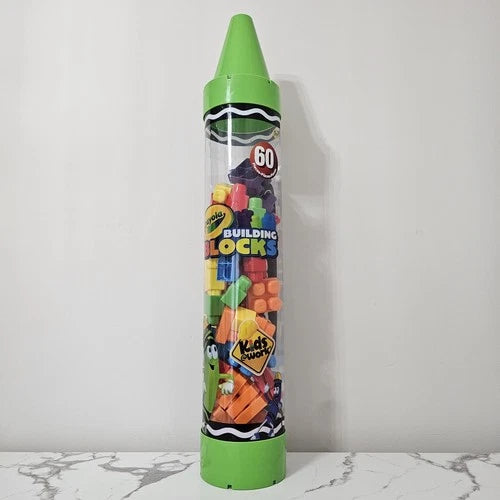 Crayola Building Blocks Kids@Work, 60 Pieces