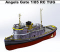 ANGELS GATE Tug 308 mm Scale 1:96 RC Model Kit Tug Working Boat