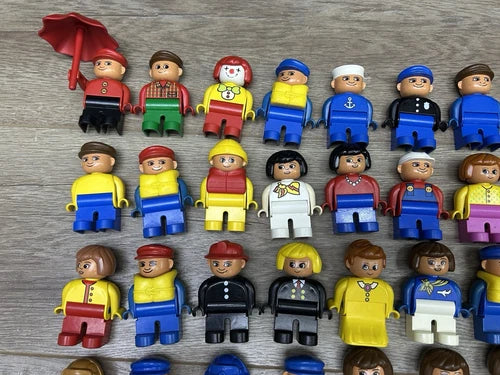 LEGO DUPLO People Animals Figures & Accessory Lot Of 77