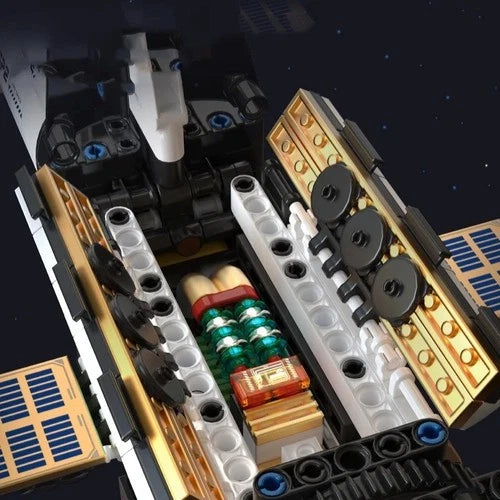 MOC TUOMU T5006 Space Exploration Sky Hub Space Station building blocks 3331 pcs