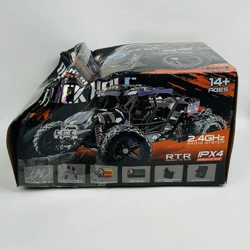 X-TMAGA 1:14 All Terrain RC Cars 4WD HS14323 - Black / Green - \*NEW DAMAGED BOX\*
