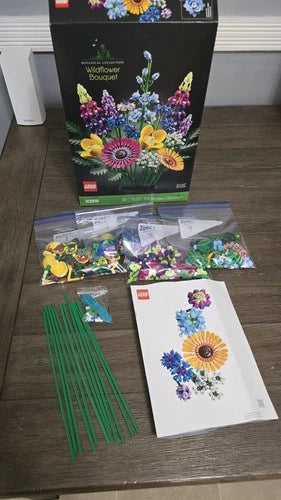Lot of LEGO Flower Sets
