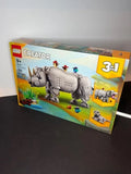 LEGO Creator 3 in 1 Majestic Rhino 31171 Brand New Sealed Building Set