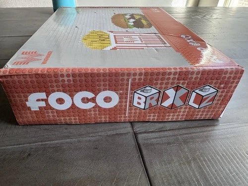 FOCO BRXLZ Whataburger Burger & Fries Blocks Set 949pc 12+ BGRLL3008