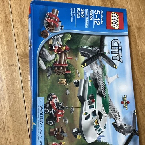 LEGO City Cargo Heliplane 60021 393pcs Complete Set Sealed Box Modular Build