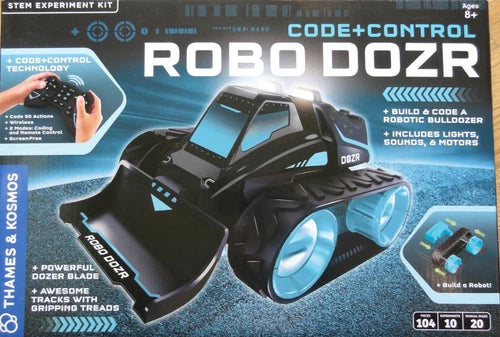 Code & Control Robo Dozr Thames & Kosmos STEM Experiment Kit Dozer 620393