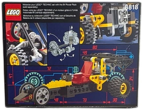LEGO Technic 8818 Mini Digger 118 PCS Vintage 1994 Building Toy Set