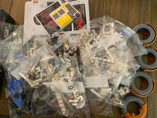 Lego NASA APOLLO LUNAR ROVING VEHICLE - LRV 42182, Open Box, Sealed Bags