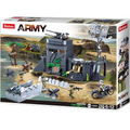 WWII D-Day Atlantic Wall Building Brick Kit 765 Pcs Military Toy Set Sluban
