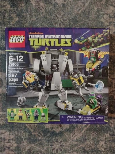 LEGO 79105 Teenage Mutant Ninja Turtles Baxter Robot Rampage New Sealed