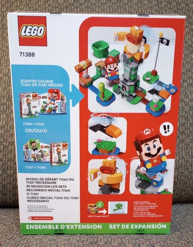 LEGO Super Mario 71388: Boss Sumo Bro Tower & 71365: Piranha Plant Power Slide