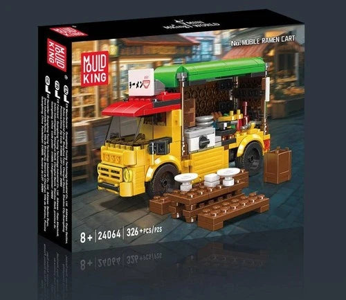 Mould King 24064 Mobile Ramen Wagon Building Blocks Set 326 Pcs New