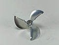 VXP BV645/3 Cupped V Cut 45mm 1.6p 3/16" Prop RC Boat 3 Bladed