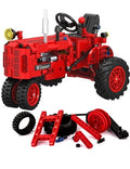 Gynthias 1/12 Classic Farm Tractor Toys Building Blocks Set Endless Fun for Kids