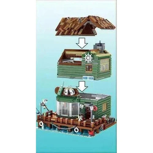 Harbortown Tavern Modular City Building Blocks Set General Jim's Toys & Bricks