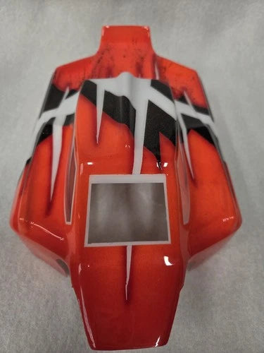 Leadfinger V2 Beretta body SWorkz S35-4 EVO nitro-electric buggies red/orange
