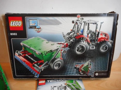 LEGO Technic Tractor + Trailer with Box (Lego No: 8063)