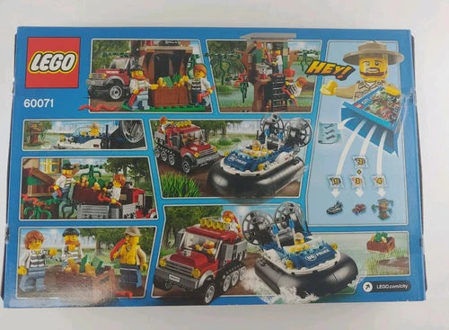 LEGO 60071 Hovercraft Arrest City Off-roader Treehouse Police RETIRED set
