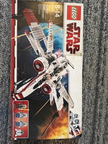 MEOW Star Wars ARC-170 Starfighter 8088 396pc Complete Set Box Brick Sep RETIRED