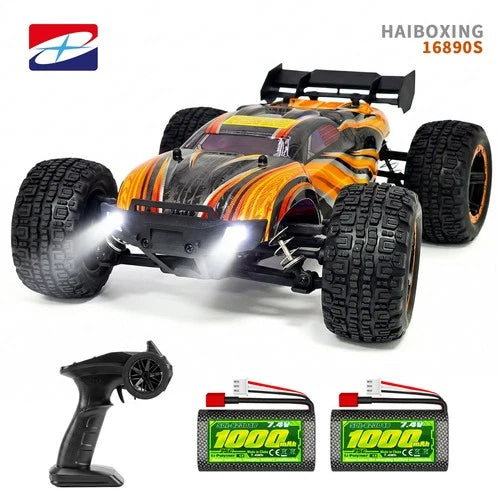 HAIBOXING 16890S 1:16 RC Truck, 25Mph High Speed, 4WD Off Road RC Car with Light