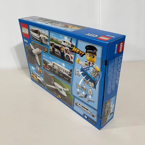 LEGO City 60102 Airport VIP Service Set New Sealed Retired Private Jet Limousine
